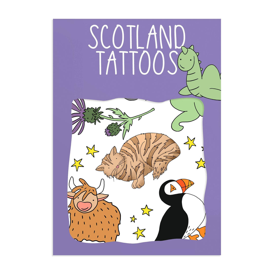 Scotland Temporary Tattoos – Fun Transfers for Kids