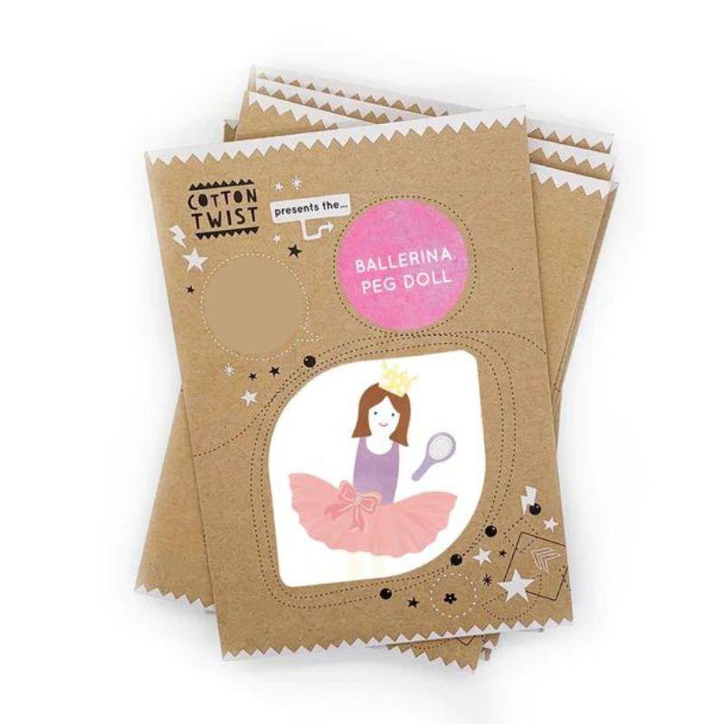 Make Your Own Ballerina Peg Doll