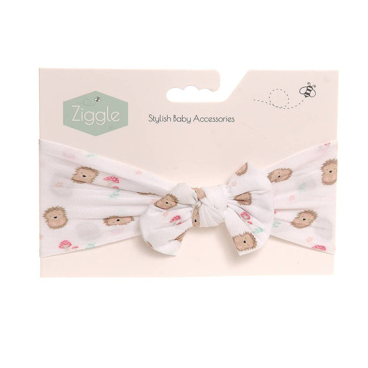Hedgehog Top Bow Turban Headband