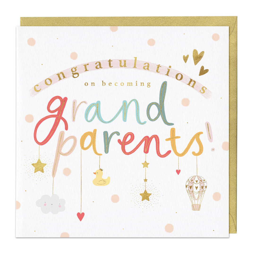 Congratulations on Becoming Grandparents Card