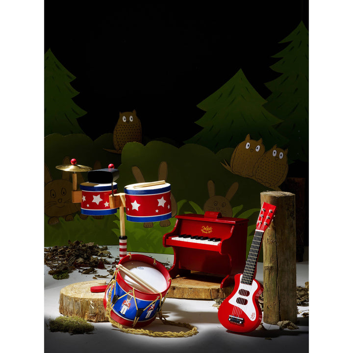 Vilac Red Piano – Children’s Wooden Musical Instrument