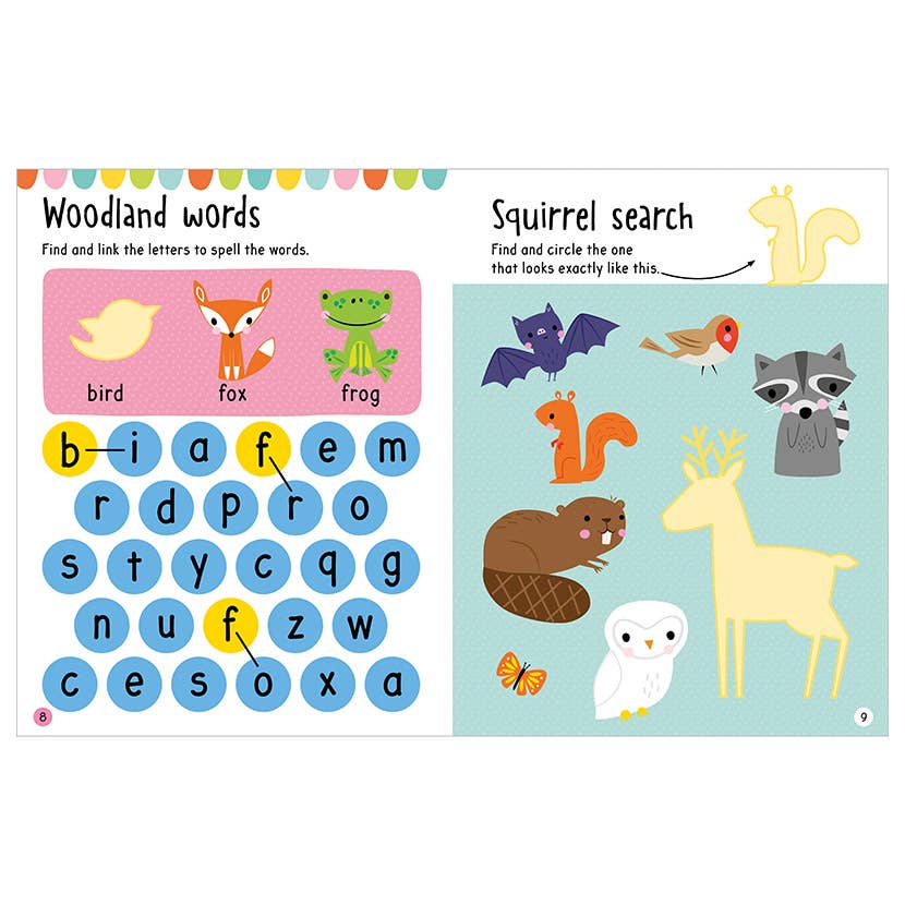 Big Stickers for Little Hands Woodland Animals