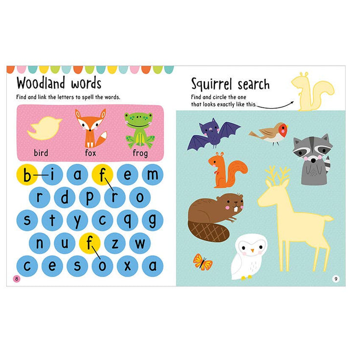 Big Stickers for Little Hands Woodland Animals