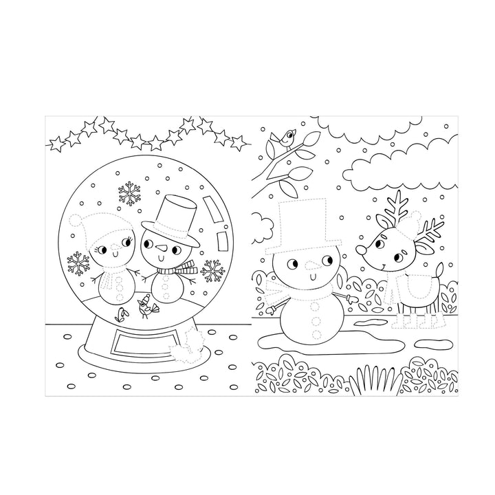 Dress Me Up Colouring & Activity Book – Snowman