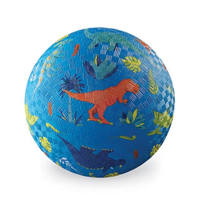 Crocodile Creek 7" Playball/Dinosaur Blue