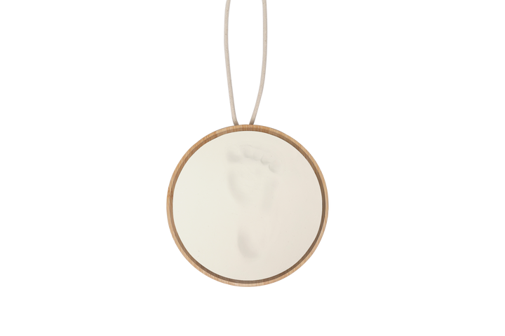 Petit Artichaut Wooden Medallion Keepsake