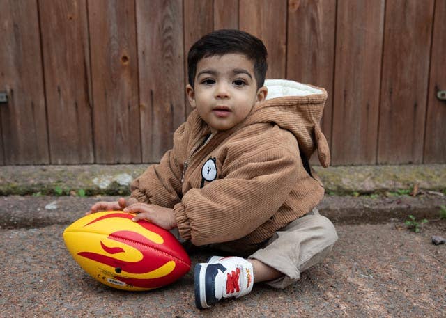 Crocodile Creek Soft Football / Rugby Ball  Red Flame