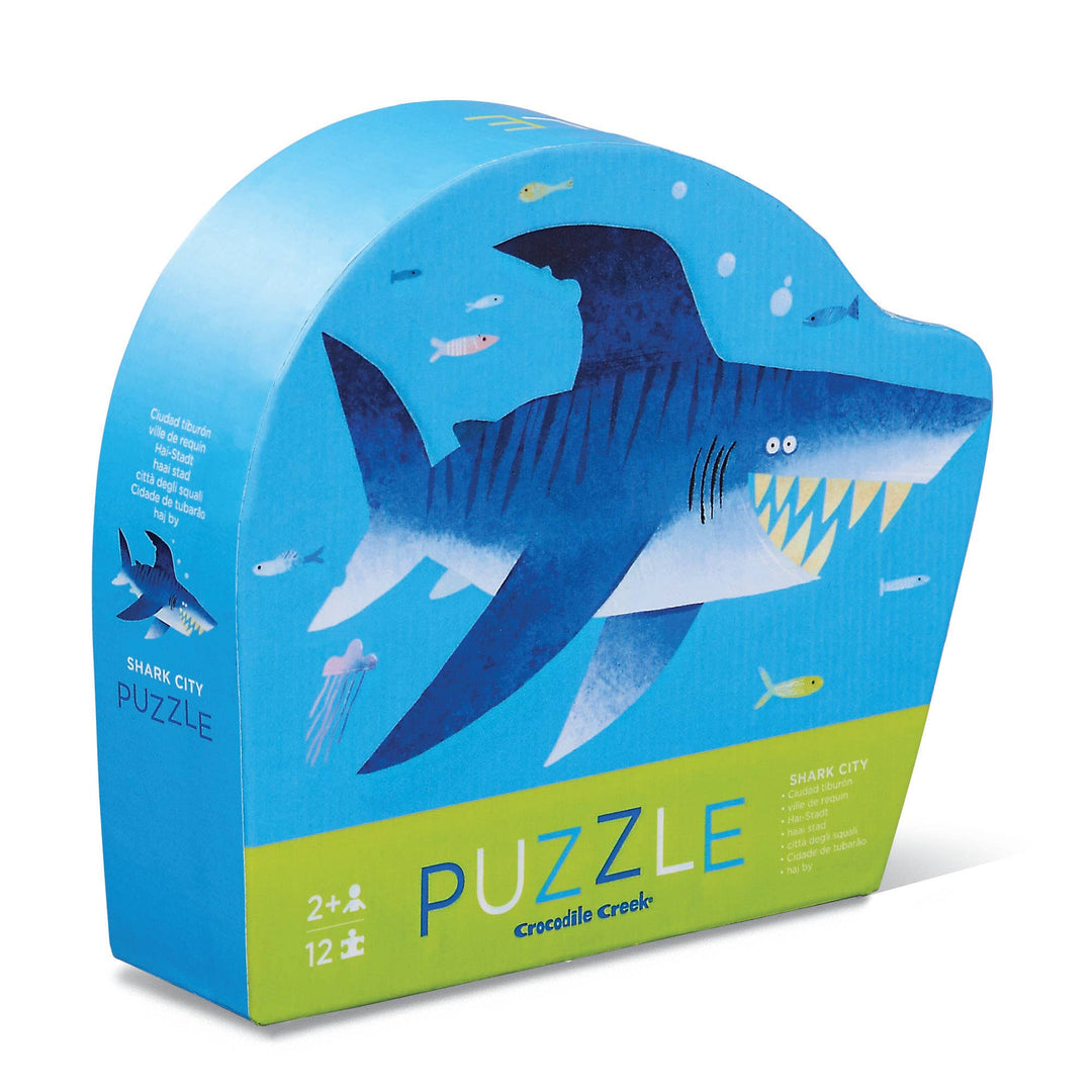 Crocodile Creek Shark City puzzle - piece detail