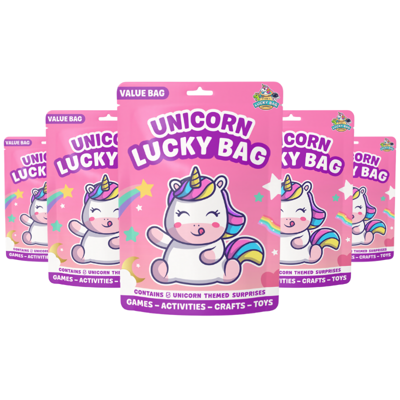 Assorted Value Party Bag Favours - Unicorn
