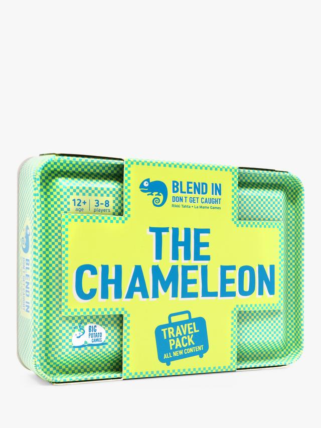The Chameleon travel tin party game