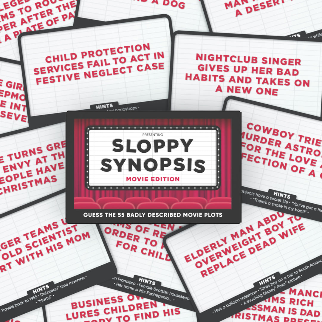 Sloppy Synopsis Movie Edition card game, photo 5