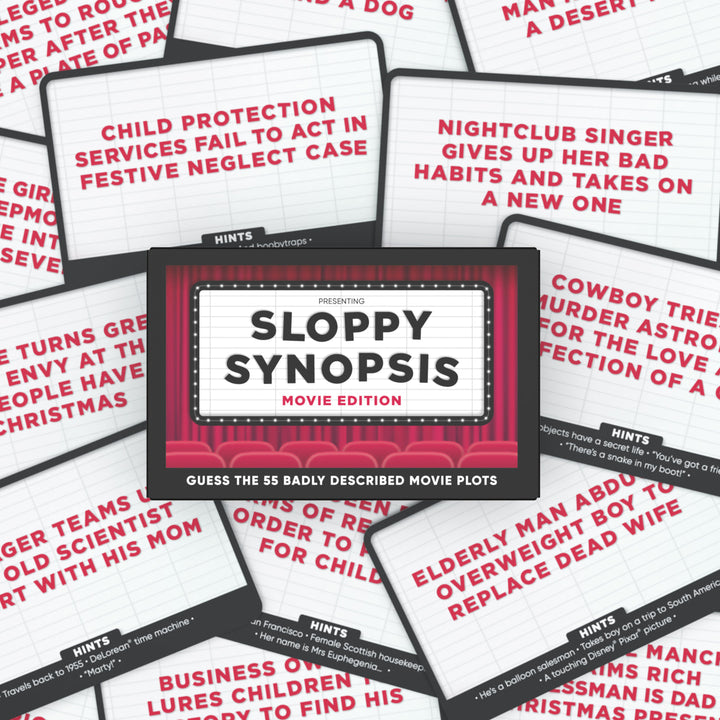 Sloppy Synopsis Movie Edition card game, photo 5