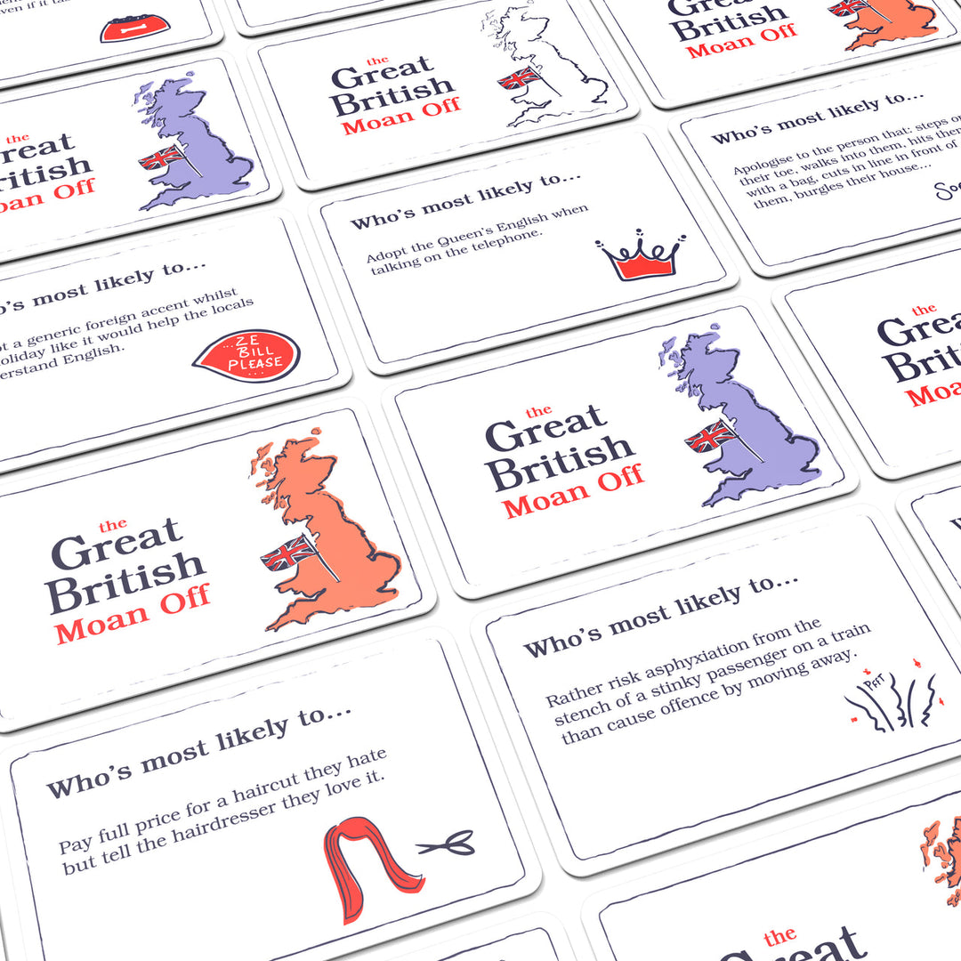 Great British Moan Off card game, photo 4