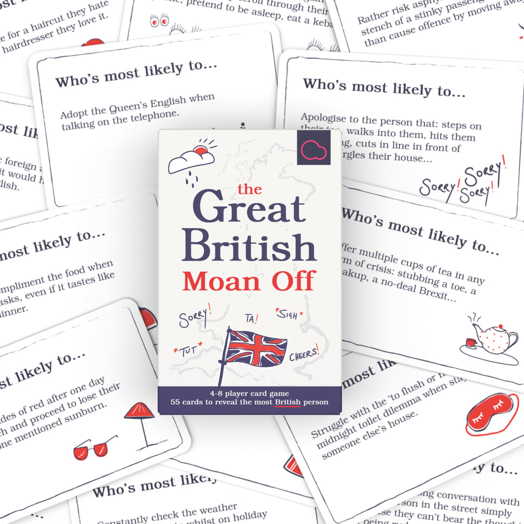 Great British Moan Off card game, photo 6