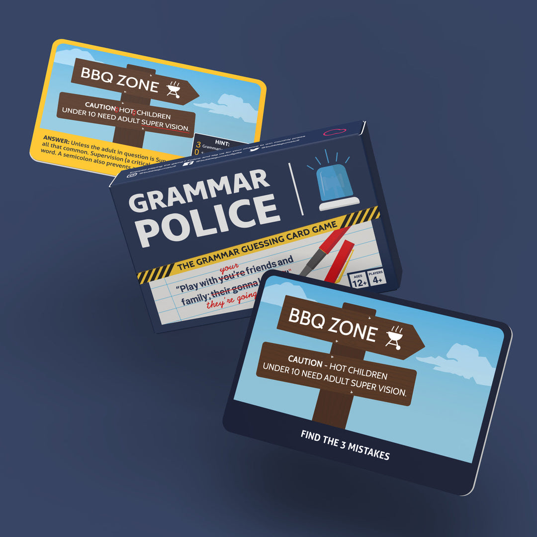 Grammar Police card game, photo 4