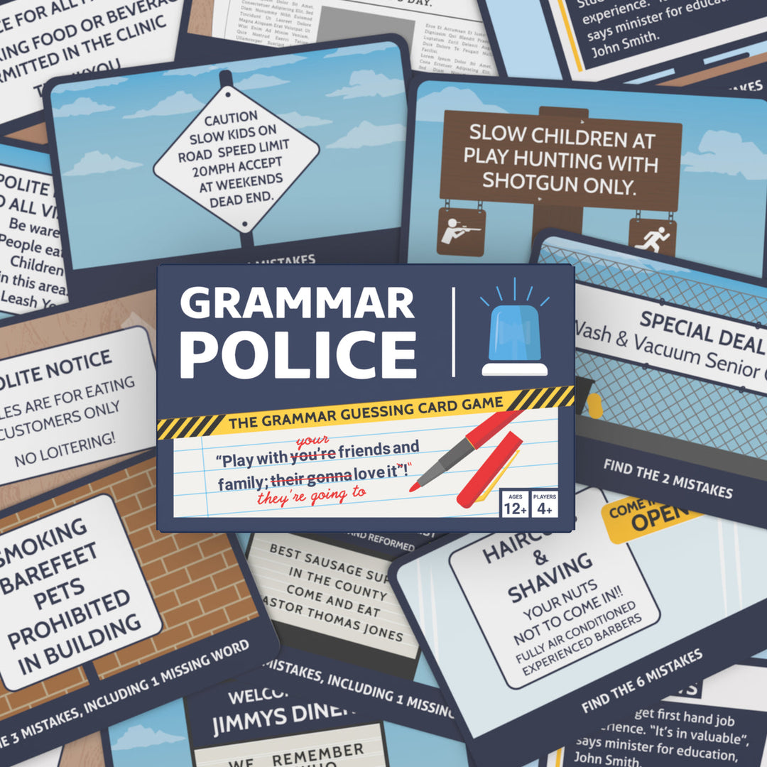 Grammar Police card game, photo 6