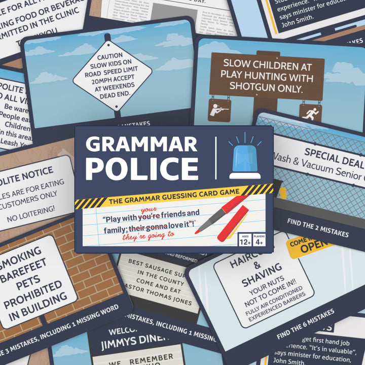 Grammar Police card game, photo 6