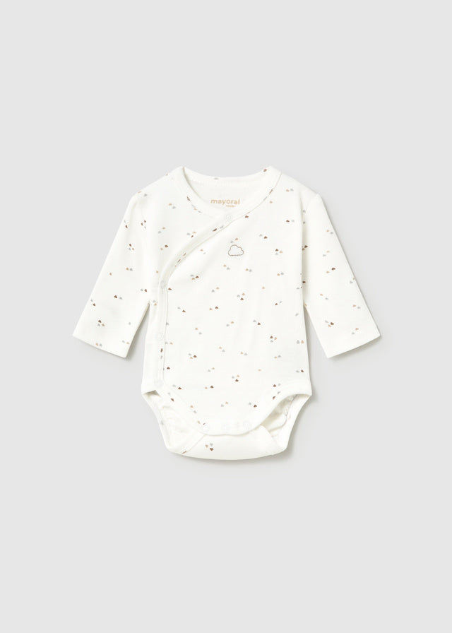 Mayoral Baby L/s Body - Natur-neut