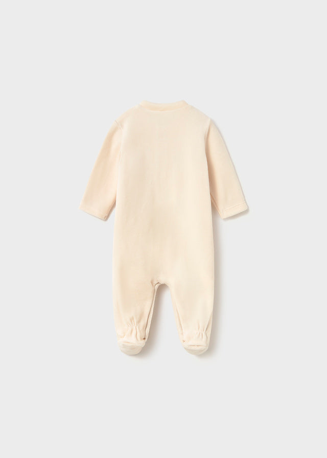 Mayoral Baby 2 Pcs Velour Onesie - Sky