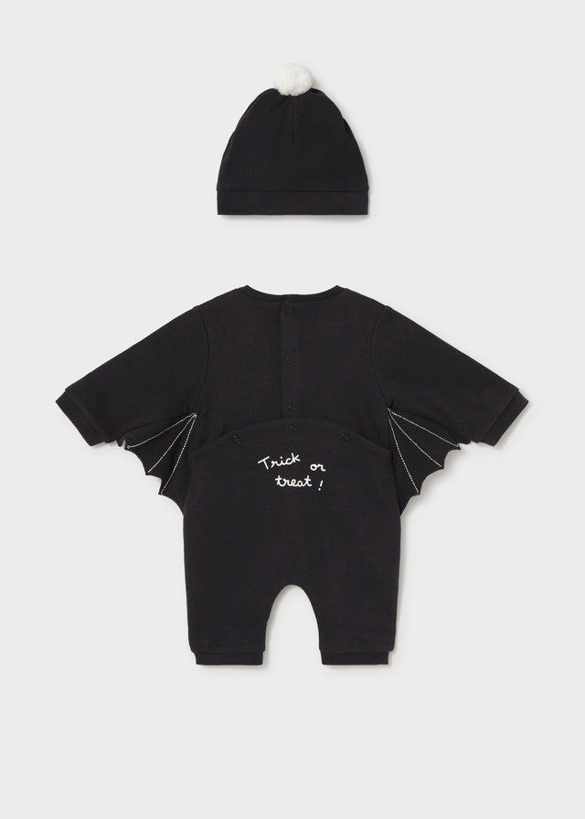 Mayoral Newborn Patterned Pajamas - Black