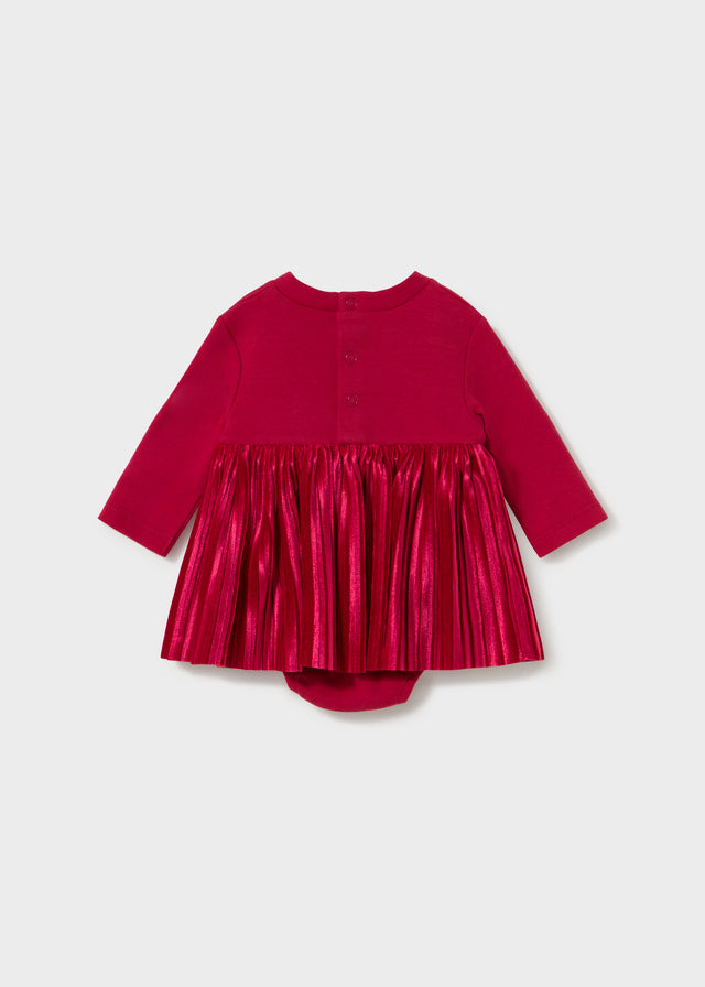 Mayoral Baby Matched Romper - Red