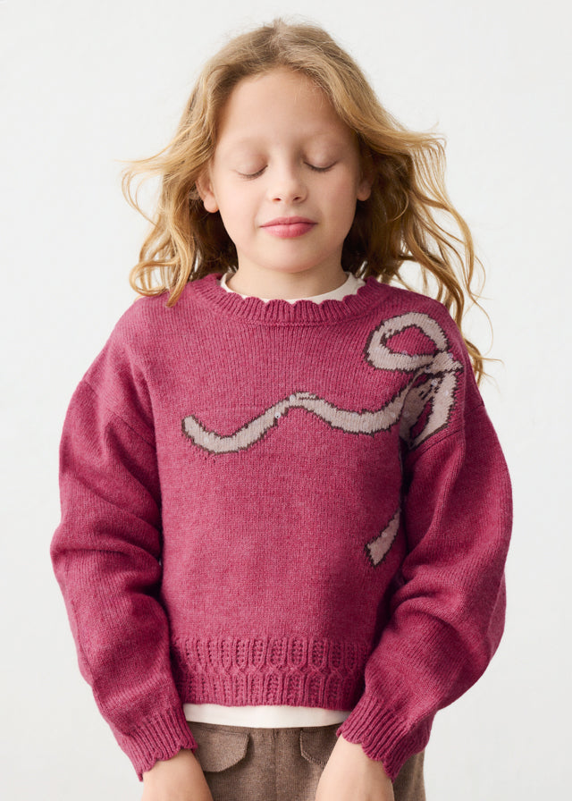 Mayoral boys knit jumper in petal mix