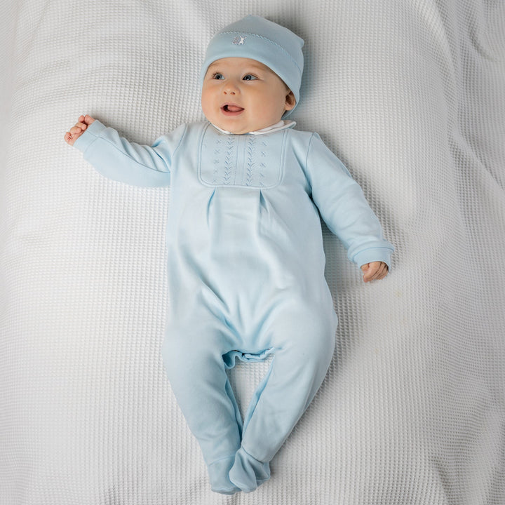 Malcolm Boys Babygrow & Hat