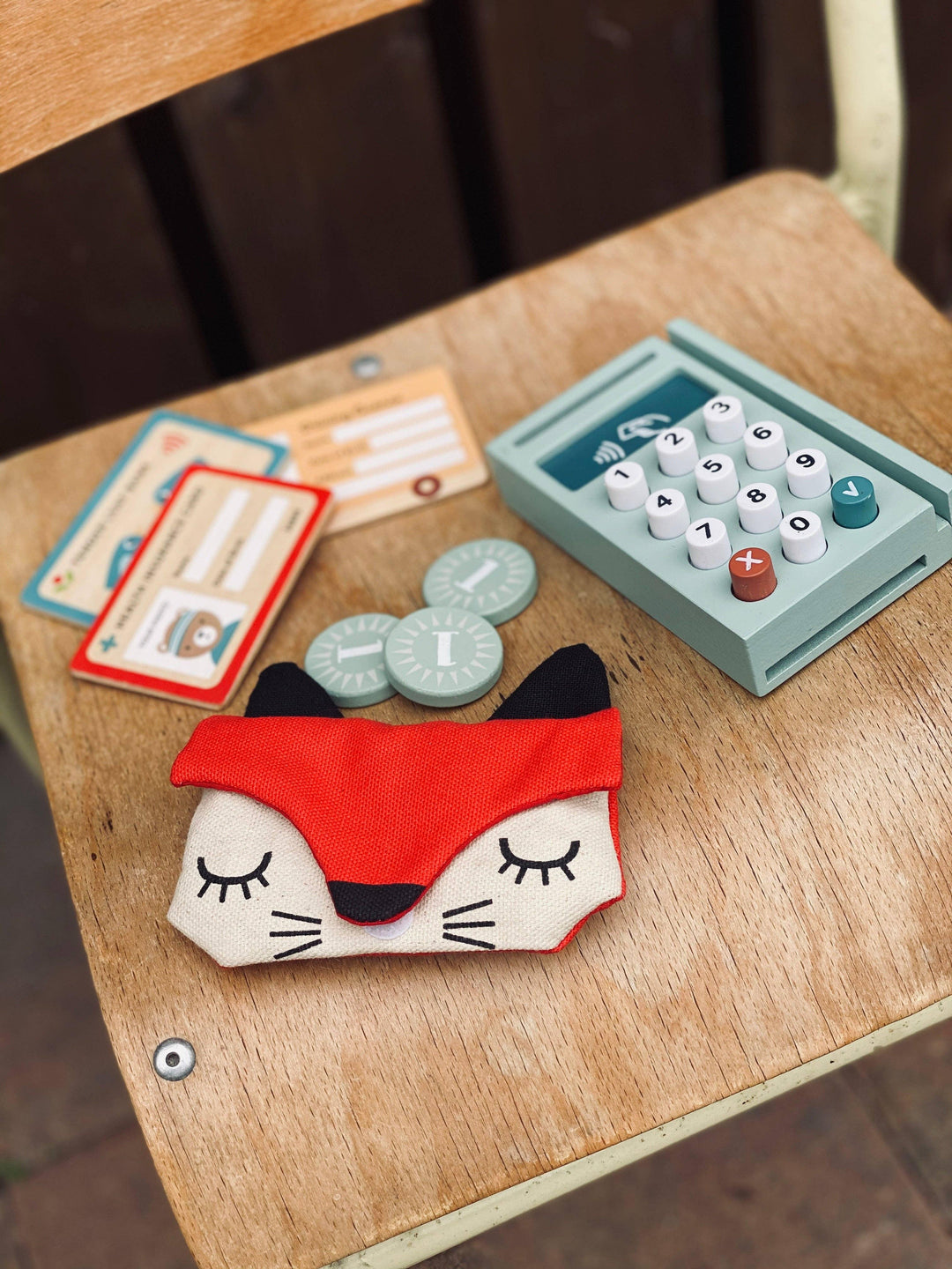 Pretend Play Set – Kids’ Play Pay Pack with Notes & Coins