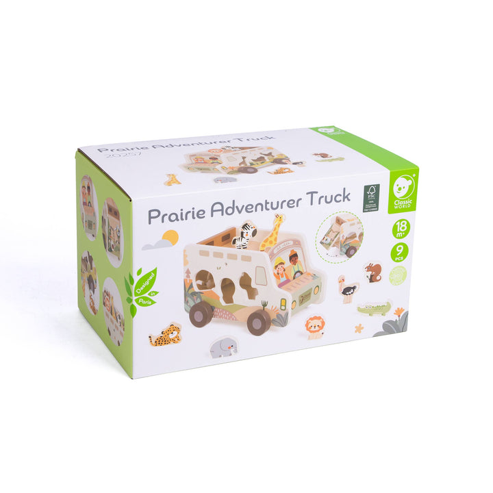 Classic World Prairie Adventurer Truck  Wooden Toy