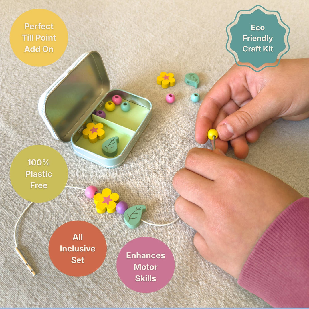 Cotton Twist flower fairy bracelet making kit, image 2