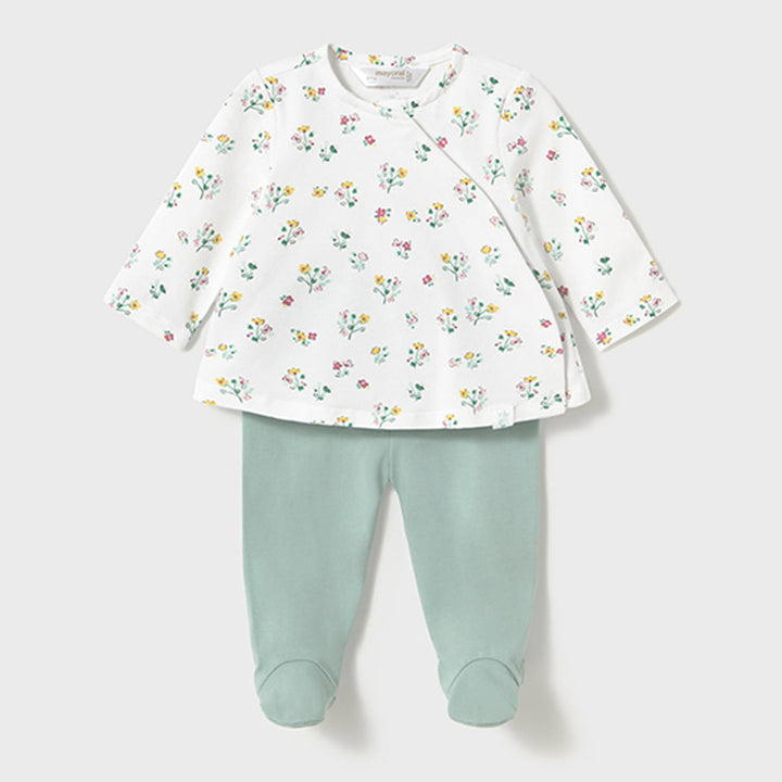 Mayoral Newborn Top and Leg Warmer - Jade 1588