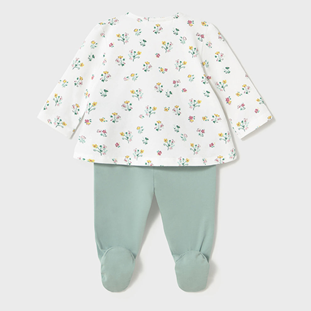 Mayoral Newborn Top and Leg Warmer - Jade 1588
