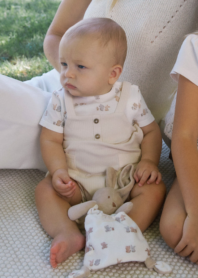 Mayoral Baby Teddy Short Romper Dungarees 1616