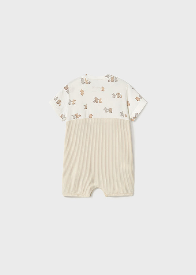 Mayoral Baby Teddy Short Romper Dungarees 1616