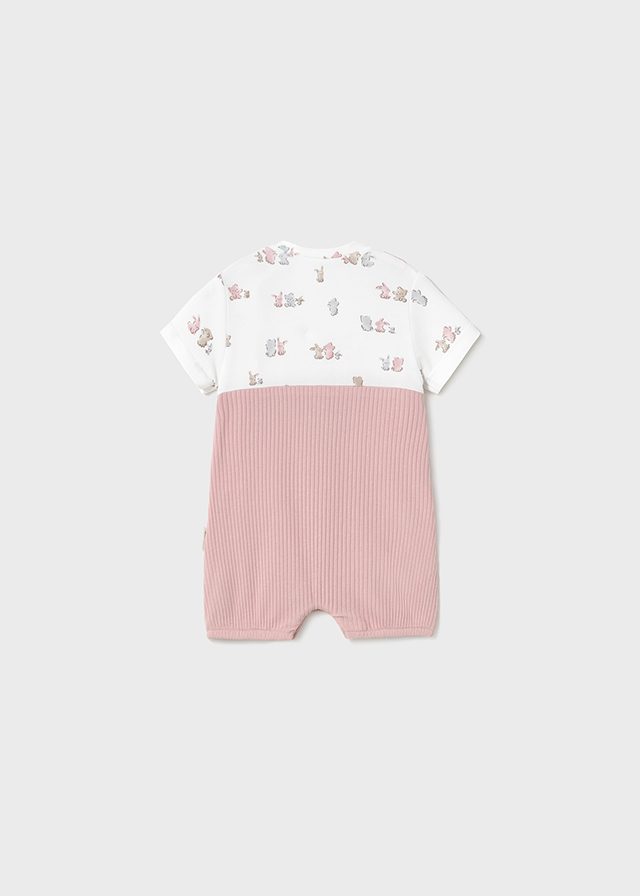 Mayoral Baby Teddy Short Romper Dungarees 1616