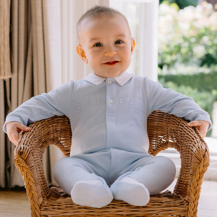 Fisher Baby Boys Babygrow and Hat