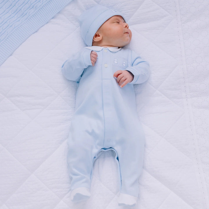 Fisher Baby Boys Babygrow and Hat