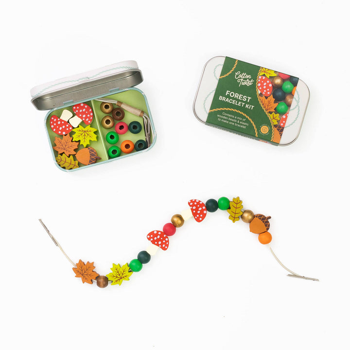 Cotton Twist forest bracelet making kit, image 7