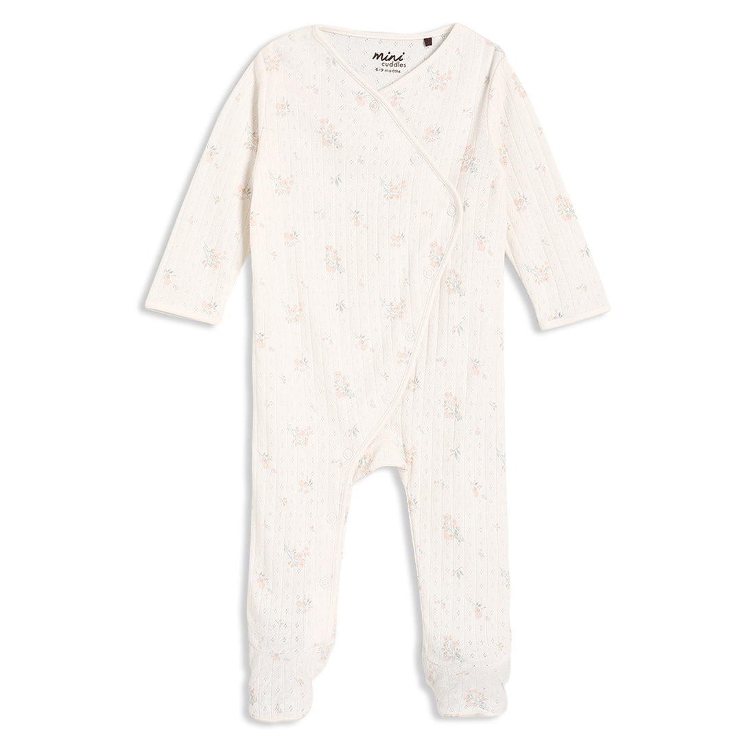 Mini Cuddles Baby Girl Floral 3pc Gift Set - Multicolour