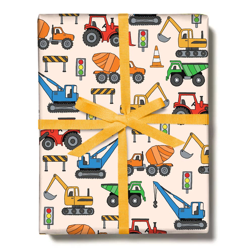 Building Site Gift Wrap