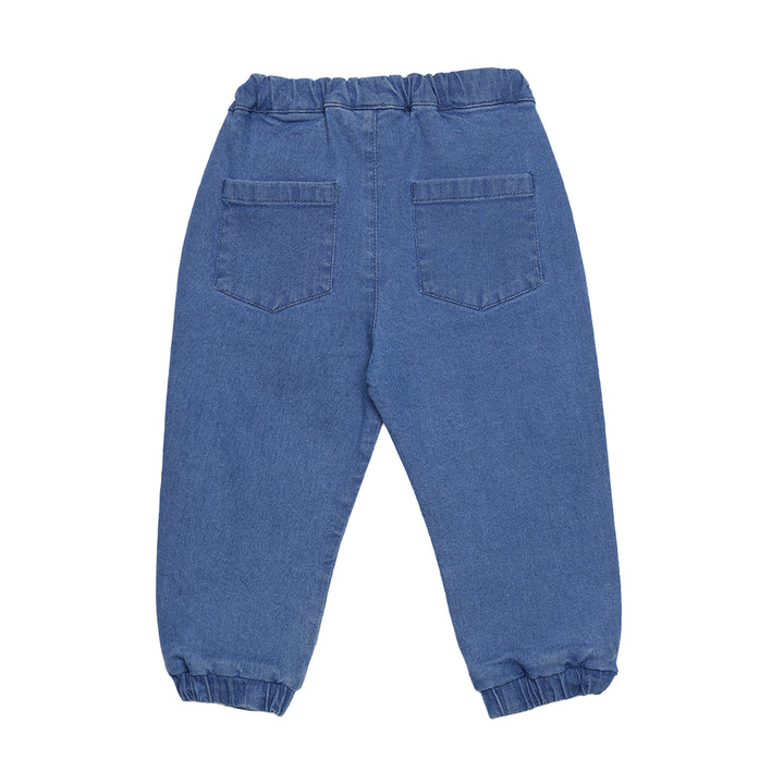 Mini Cuddles Baby Boy Denim Pant - Medium Wash
