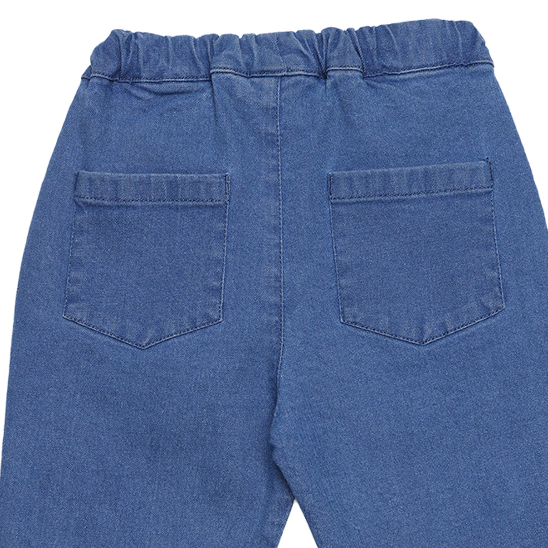 Mini Cuddles Baby Boy Denim Pant - Medium Wash