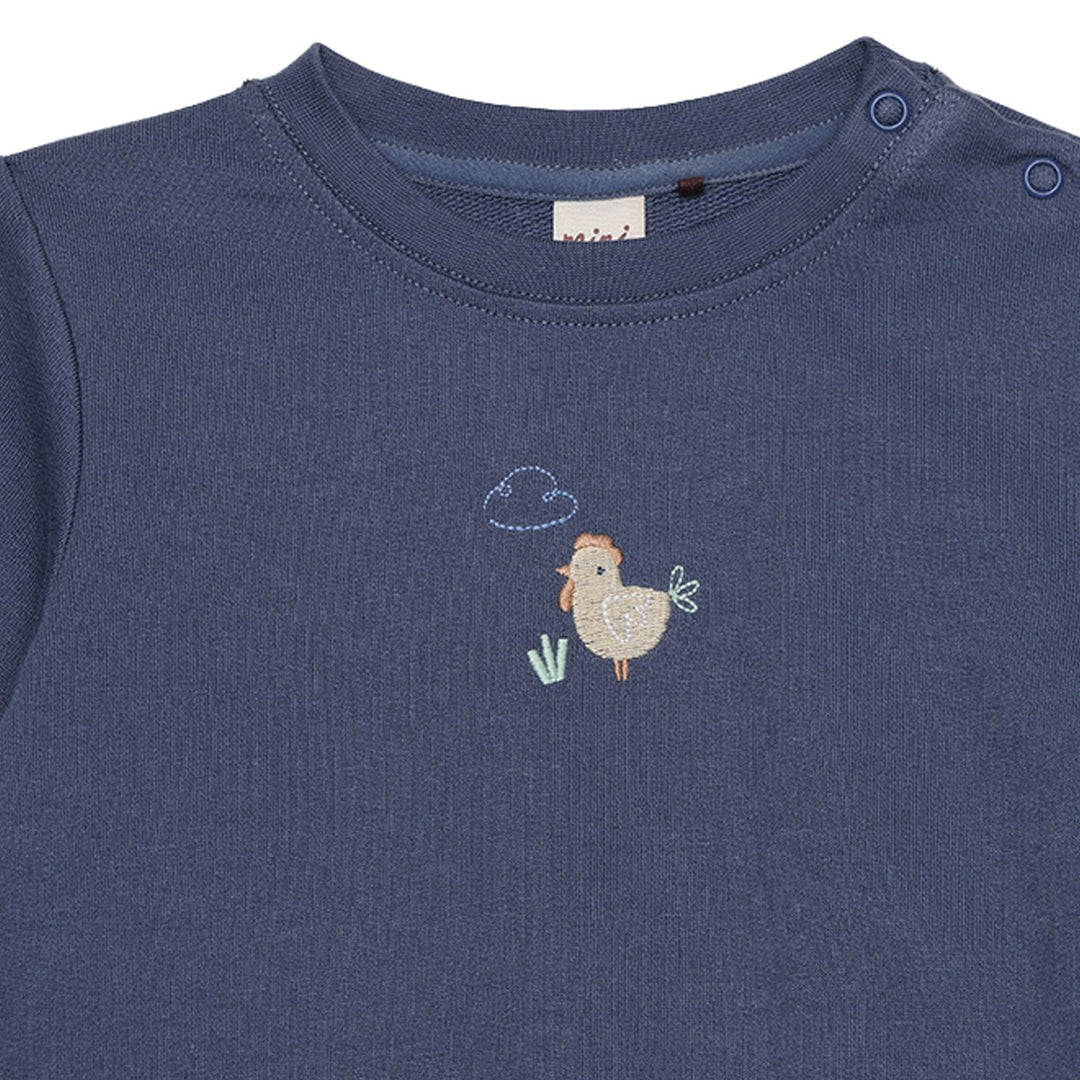Mini Cuddles Baby Boy Top and Bottom Set - Blue