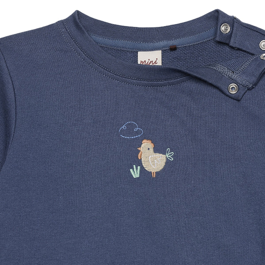 Mini Cuddles Baby Boy Top and Bottom Set - Blue