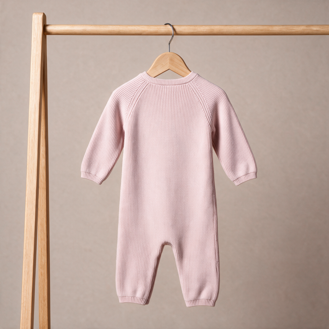 Mini Cuddles Baby Girl Romper - Pink