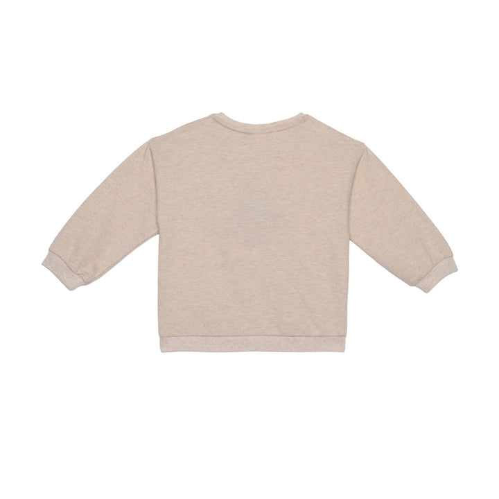 Mini Cuddles Baby Girl Sweatshirt - Beige