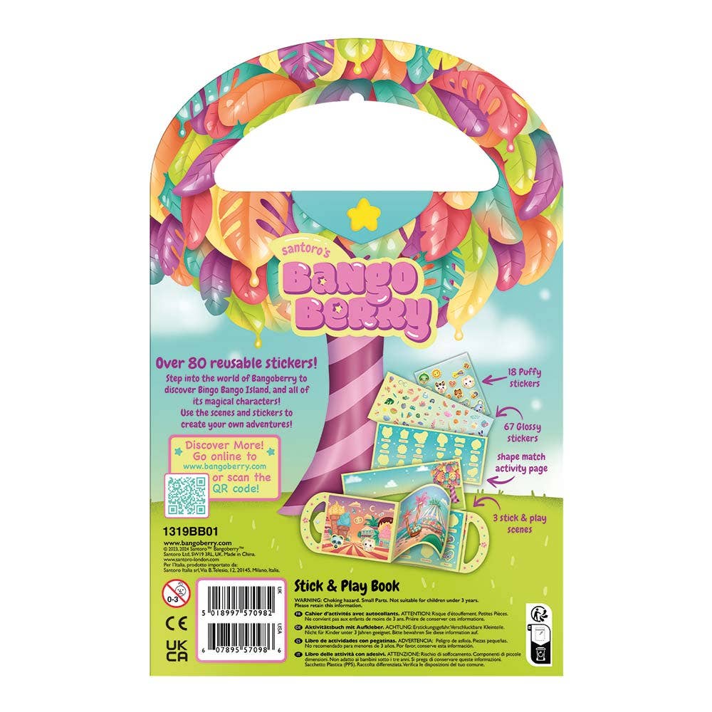 Bangoberry - Stick and Play Book