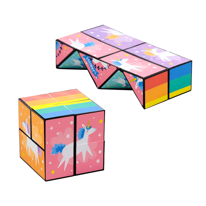 Unicorn Magic Puzzle Cube Toy