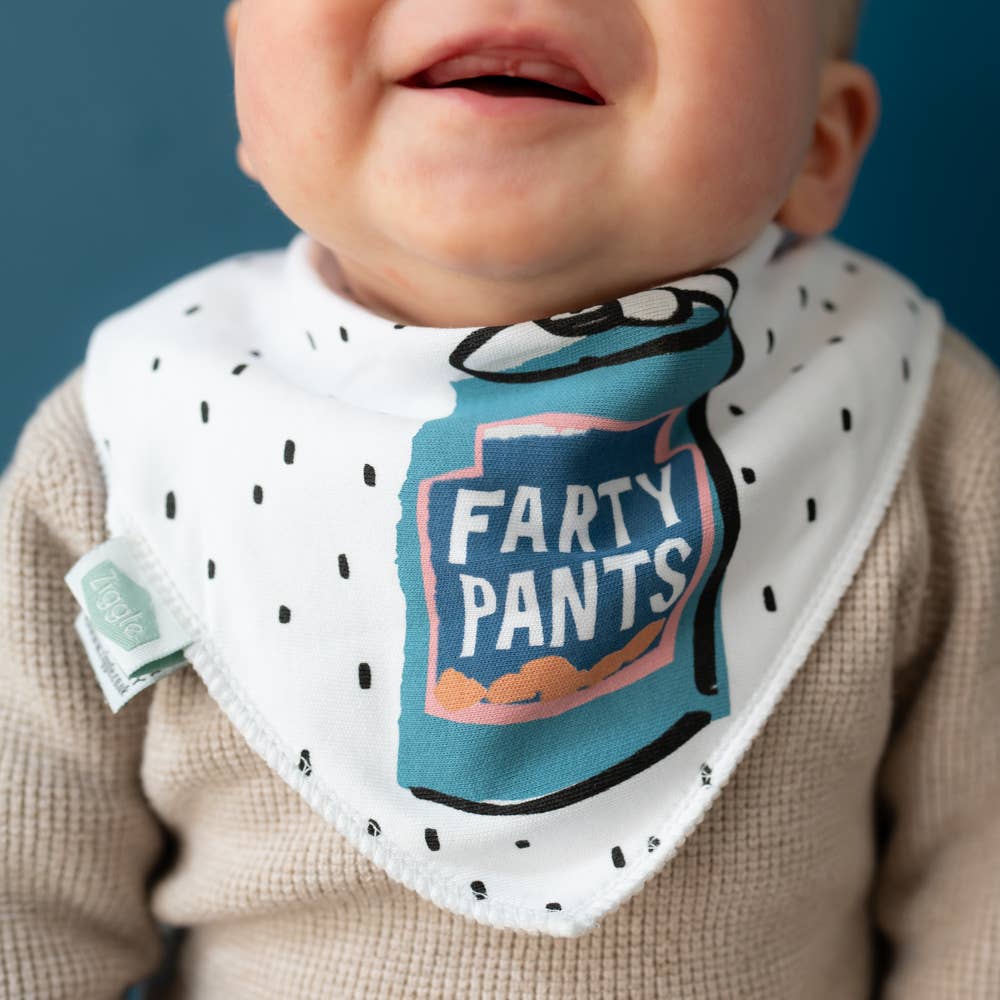Farty Pants Dribble Bib