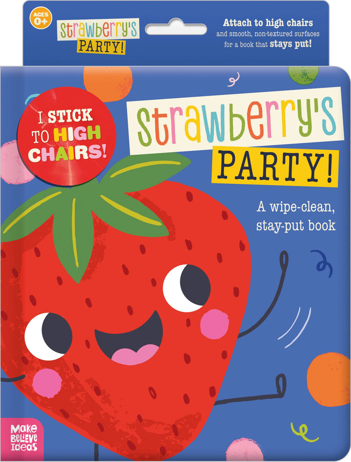 Strawberry's Party! Wipe-Clean Highchair Book